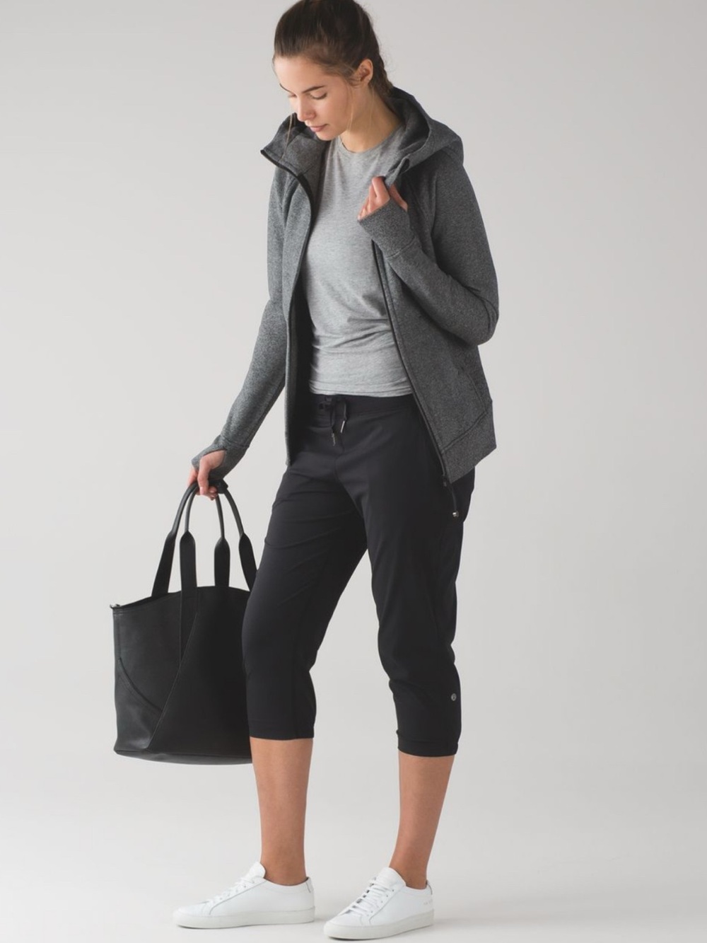Lululemon Black Dance Studio Cropped